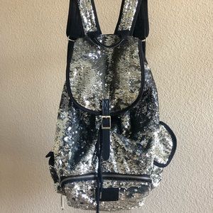 Sequin backpack